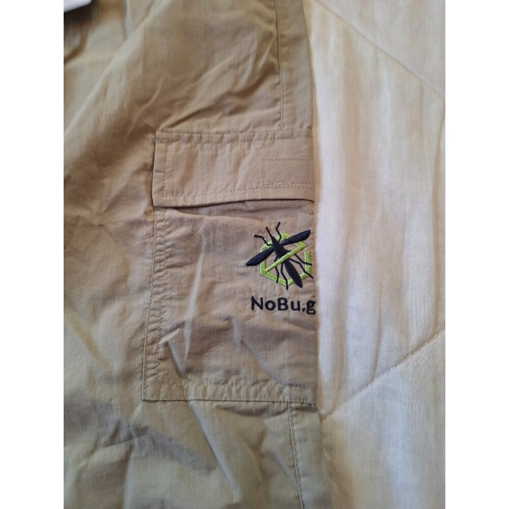 NoBugs Insect Repellent Cargo Pants Mens 30x32 Khaki Insect Shield - Picture 2 of 7